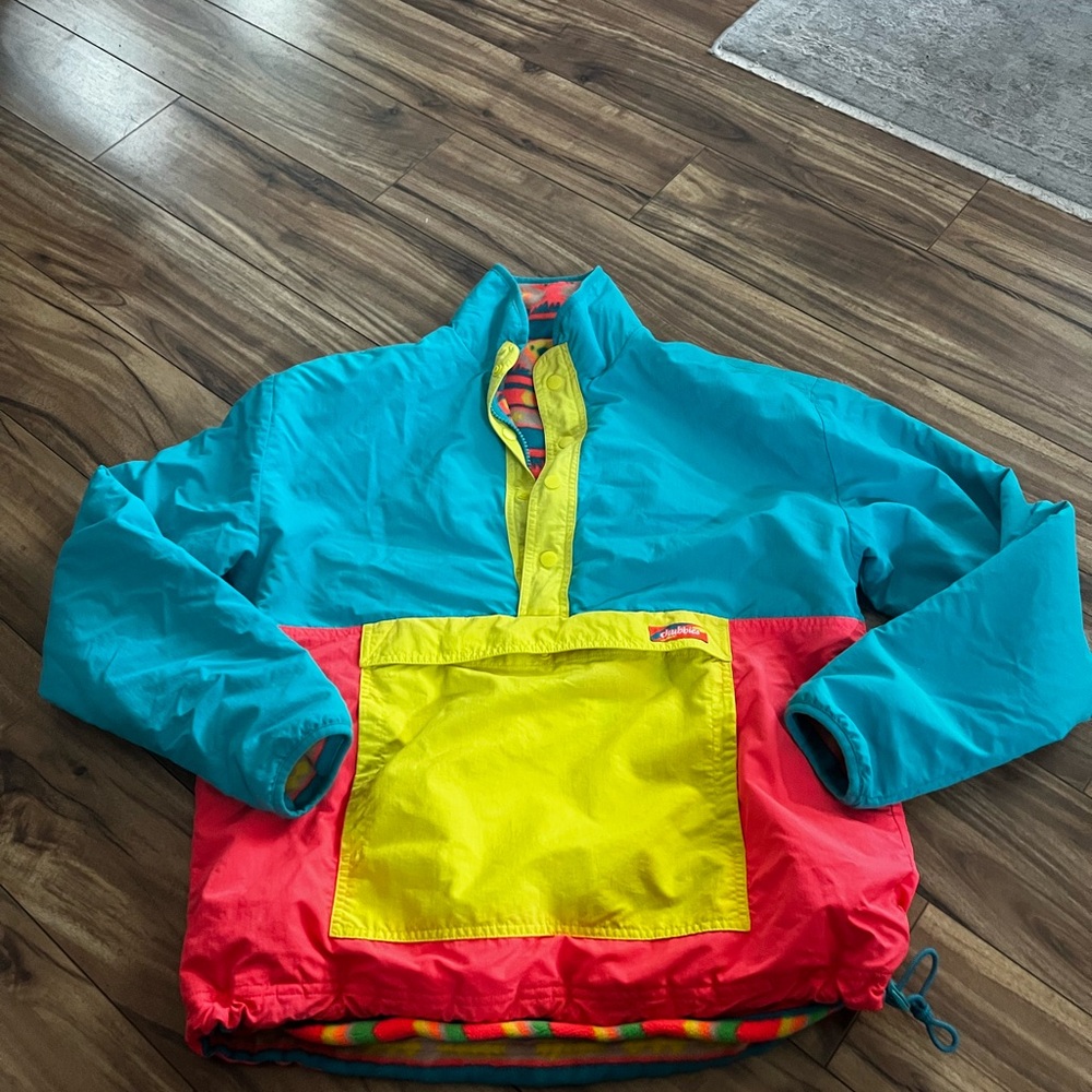 Chubbies Multicolor Jacket - Blue, Yellow, Red